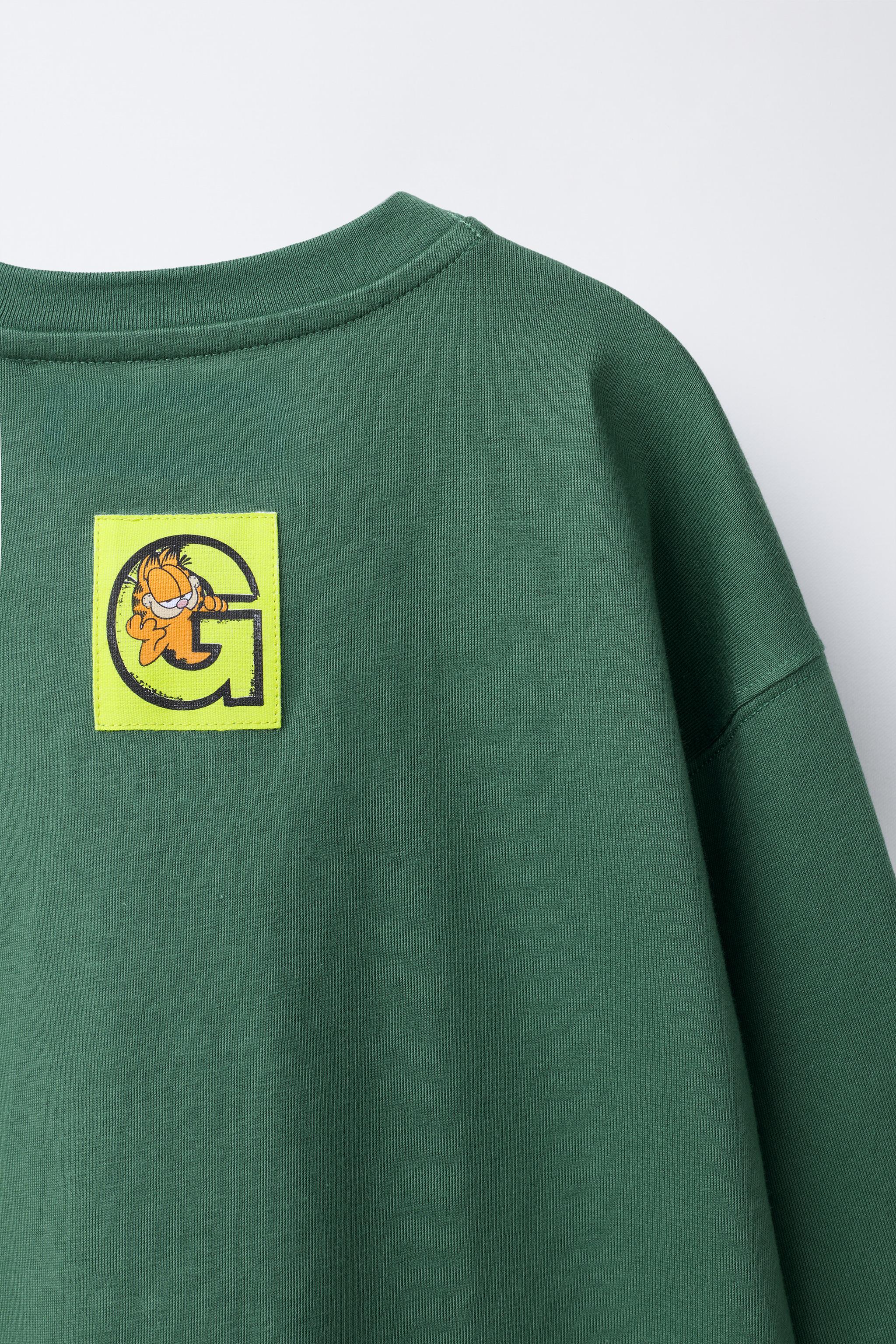 GARFIELD © PAWS INC GRAFFITI PRINT T-SHIRT